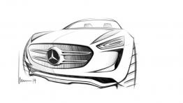 Mercedes Vision G-Code Concept (2014) - szkic auta