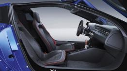 Volkswagen XL Sport Concept (2014) - widok ogólny wnętrza z przodu