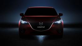 Mazda 3 III (2014) - przód - reflektory włączone