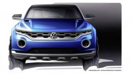 Volkswagen T-ROC Concept (2014) - szkic auta