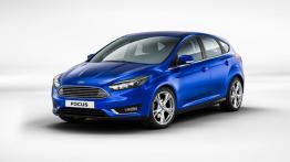 Ford Focus III Hatchback Facelifting (2014) - przód - reflektory wyłączone