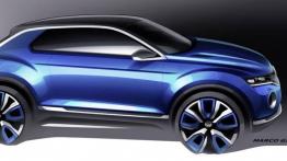 Volkswagen T-ROC Concept (2014) - szkic auta