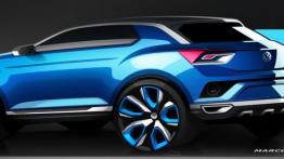 Volkswagen T-ROC Concept (2014) - szkic auta