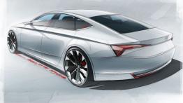 Skoda VisionC Concept (2014) - szkic auta
