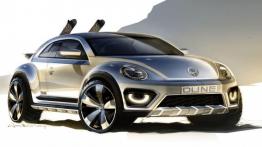 Volkswagen Beetle Dune Concept (2014) - szkic auta