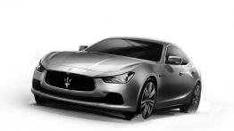 Maserati Ghibli (2014) - szkic auta