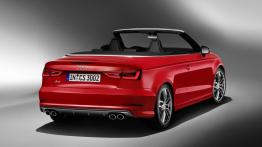 Audi S3 III Cabriolet (2014) - tył - reflektory włączone