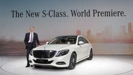 Mercedes klasy S W222 (2014) - oficjalna prezentacja auta