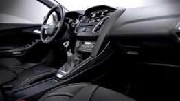 Ford Focus III Hatchback Facelifting (2014) - widok ogólny wnętrza z przodu