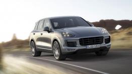 Porsche Cayenne Turbo Facelifting (2015) - widok z przodu