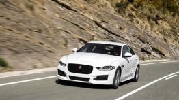 Jaguar XE 2.0d R-Sport Polaris White (2015) - widok z przodu