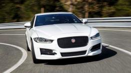 Jaguar XE 2.0d R-Sport Polaris White (2015) - widok z przodu