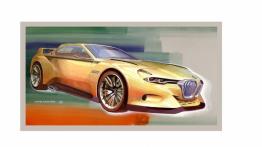 BMW 3.0 CSL Hommage Concept (2015) - szkic auta