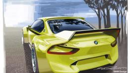 BMW 3.0 CSL Hommage Concept (2015) - szkic auta