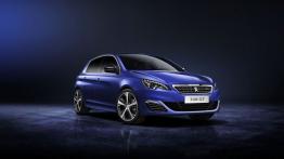 Peugeot 308 II GT (2015) - przód - reflektory włączone