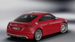 Audi TTS III Coupe (2015) - tył - reflektory włączone