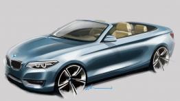 BMW serii 2 Cabrio (2015) - szkic auta