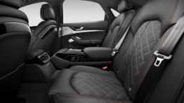 Audi S8 Plus (2016) - indywidualne fotele drugiego rzędu