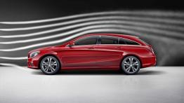 Mercedes CLA Shooting Brake (X117) - schemat aerodynamiki nadwozia