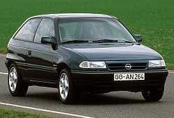 Opel Astra F Hatchback 1.8 i 90KM 66kW 1991-1994 - Oceń swoje auto