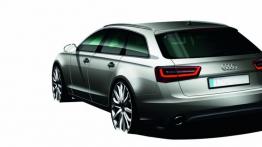 Audi A6 Avant V6 TDI 2012 - szkic auta