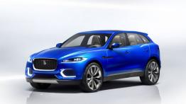 Jaguar C-X17 Concept (2013) - przód - reflektory włączone