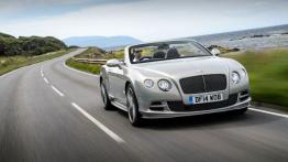 Bentley Continental GT Speed Cabrio 2014 - widok z przodu