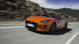 Jaguar F-Type V8S Firesand - lewy bok