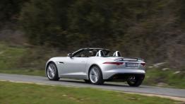 Jaguar F-Type V6S Rhodium Silver - widok z tyłu