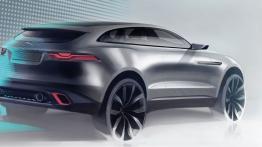 Jaguar C-X17 Concept (2013) - szkic auta