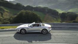 Jaguar F-Type V6S Rhodium Silver - widok z góry