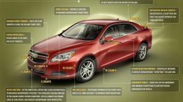 Chevrolet Malibu Eco 2013 - schemat konstrukcyjny auta