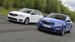 Skoda Octavia III RS Kombi (2013) - widok z przodu