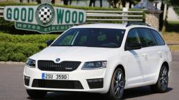 Skoda Octavia III RS Kombi (2013) - widok z przodu