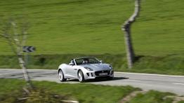 Jaguar F-Type V6S Rhodium Silver - widok z przodu