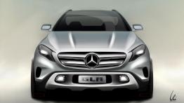 Mercedes GLA Concept (2013) - szkic auta