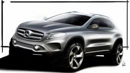 Mercedes GLA Concept (2013) - szkic auta