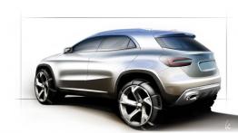 Mercedes GLA Concept (2013) - szkic auta