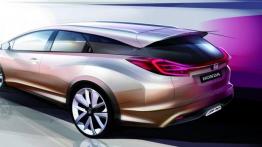 Honda Civic Tourer Concept (2013) - szkic auta