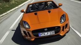 Jaguar F-Type V8S Firesand - widok z przodu