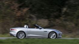 Jaguar F-Type V6S Rhodium Silver - prawy bok