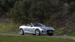 Jaguar F-Type V6S Rhodium Silver - prawy bok