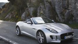 Jaguar F-Type V6S Rhodium Silver - prawy bok