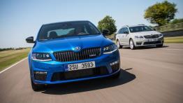 Skoda Octavia III RS Liftback (2013) - widok z przodu