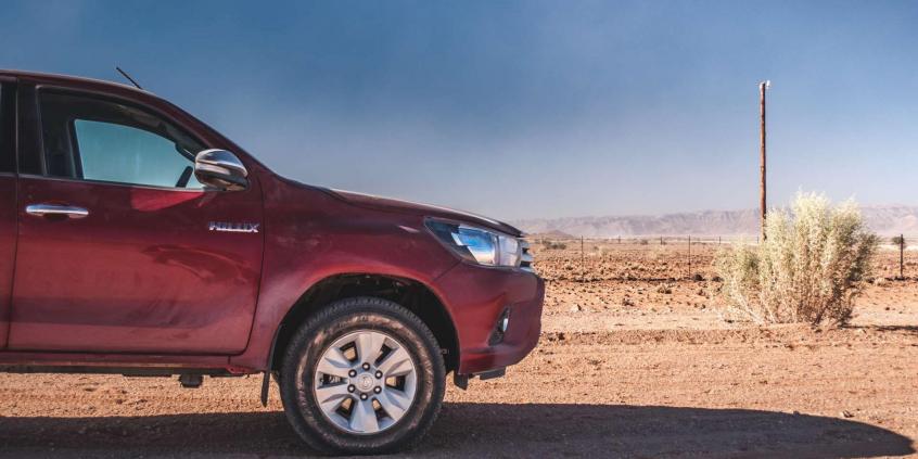 Toyota Hilux - przygoda w Namibii