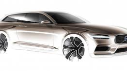 Volvo Concept Estate (2014) - szkic auta