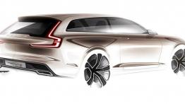 Volvo Concept Estate (2014) - szkic auta