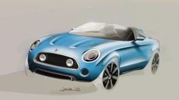 Mini Superleggera Vision Concept (2014) - szkic auta