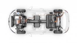 Volkswagen e-Golf (2014) - schemat konstrukcyjny auta