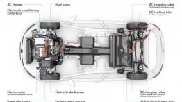 Volkswagen e-Golf (2014) - schemat konstrukcyjny auta